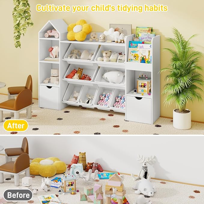 Vabches Kids Toy Organizer - Image 6