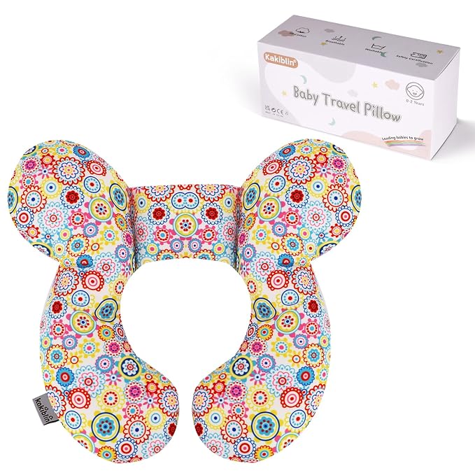 KAKIBLIN Baby Neck Pillow, Upgraded Baby Support Pillow, Baby Neck Support by KAKIBLIN