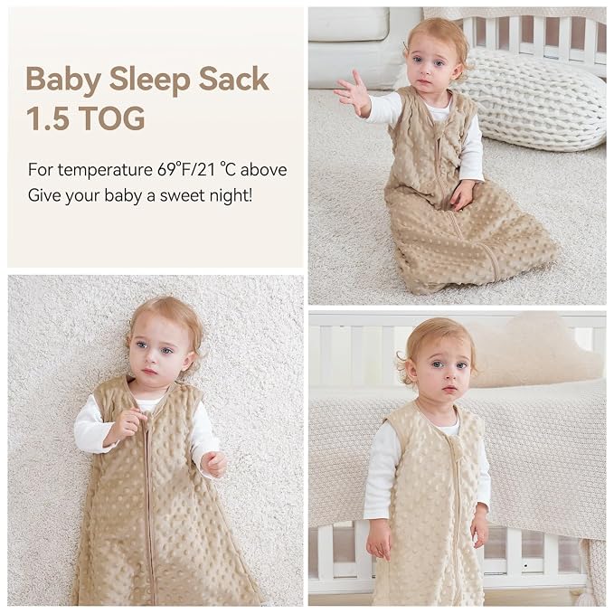 Fleece Baby Sleep Sack 6-12 Months - Image 7