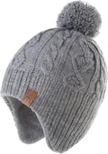 LMLALML Boys Winter Hat Earflap Knitted Beanie by LMLALML