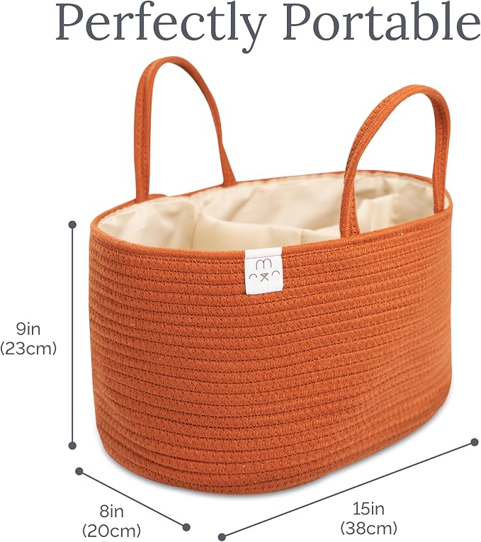 Natemia Baby Diaper Caddy Organizer - Image 4