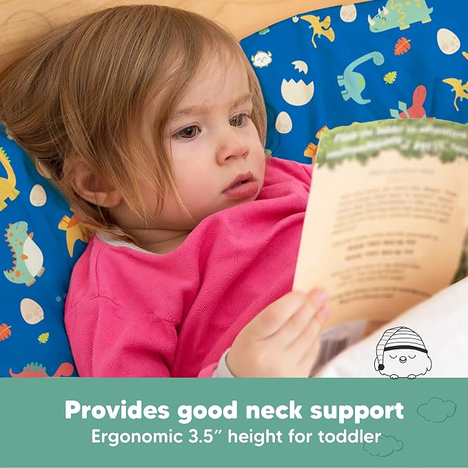 Toddler Pillow with Pillowcase - Image 5