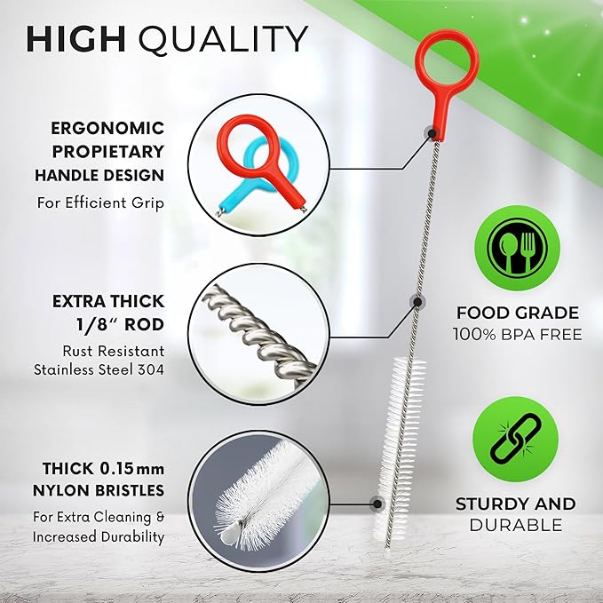 Heavy Duty Cleaning Brushes Set of 4 - Image 3