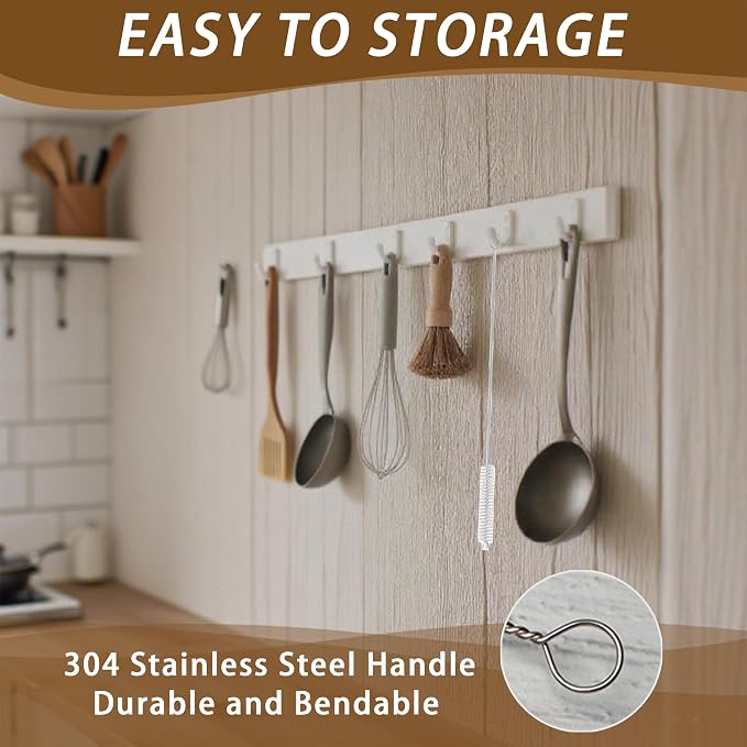 Straw Cleaner for Baby Bottles, Stanley Straw Cleaner Brush for 20/30/40oz - Image 7