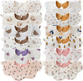 Baby Drool Bibs for Unisex Girls Boys 12 Pack Baby Muslin Bibs for Drooling and by DOSMINE