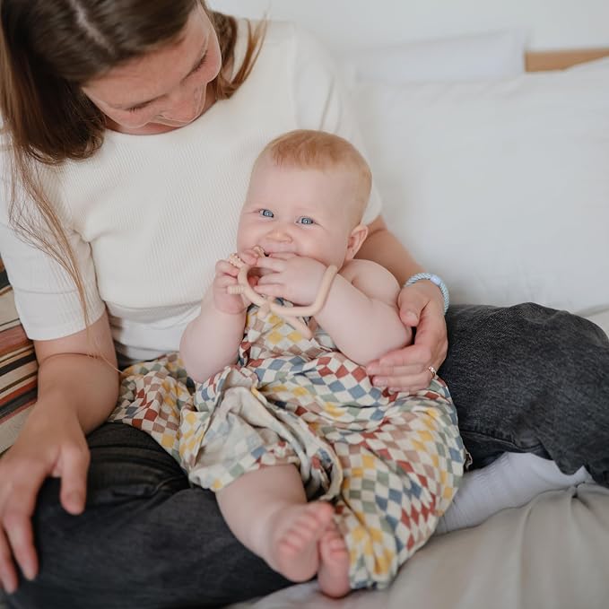 mushie Muslin Baby Swaddle Blanket | 100% Organic Cotton - Image 4