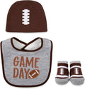 Baby Bib, Booties & Headwear Gift Set – 3 Piece Outfit by BabyEssentialsNotJusttheBasics