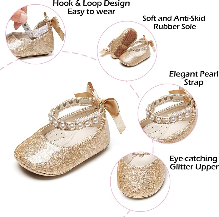 Baby Girls Mary Jane Flats - Image 5