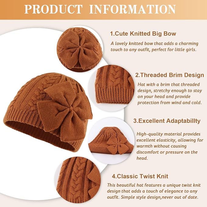 JANGANNSA Winter Warm Knitted Baby Hat - Image 4