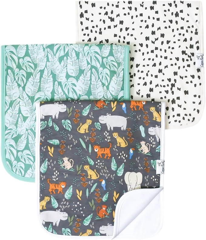 Copper Pearl Premium Baby Burp Cloths by CopperPearl