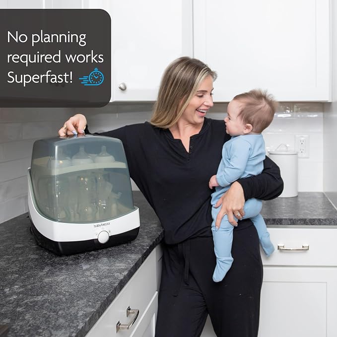 Baby Brezza Superfast 10 Minute Baby Bottle Sterilizer + Dryer - Image 6