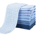 Yoofoss Muslin Burp Cloths for Baby 10 Pack 100% Cotton Baby Washcloths for by YOOFOSS