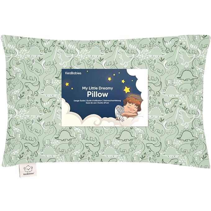 Toddler Pillow with Pillowcase by KeaBabies
