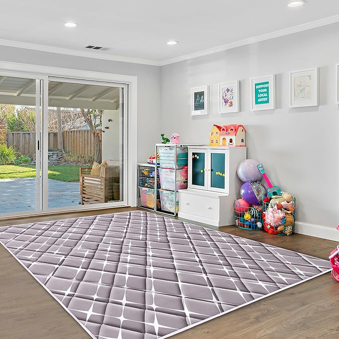 Baby Play Mat - 79" X 71", Premium Thicker Foam One-Piece Crawling Mat - Image 7