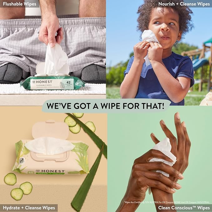 The Honest Company Clean Conscious Multi-Use Wipes, Unscented Hypoallergenic - Image 5