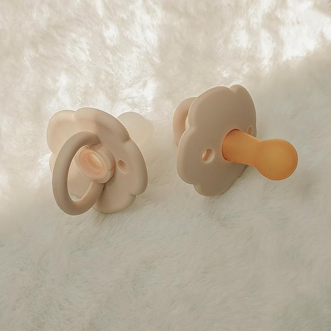 Moonkie Pacifiers Set of 2 | One-Piece Design Baby Pacifier - Image 6