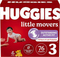 Huggies Size 3 Diapers, Little Movers Baby Diapers, Size 3, Packaging May Vary by Huggies%C2%AE