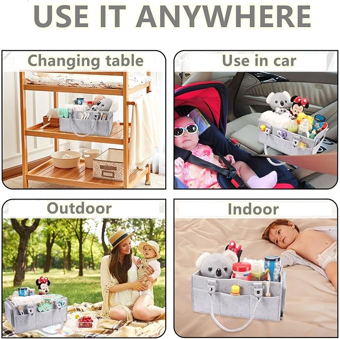 Baby Diaper Caddy Organizer - Image 5