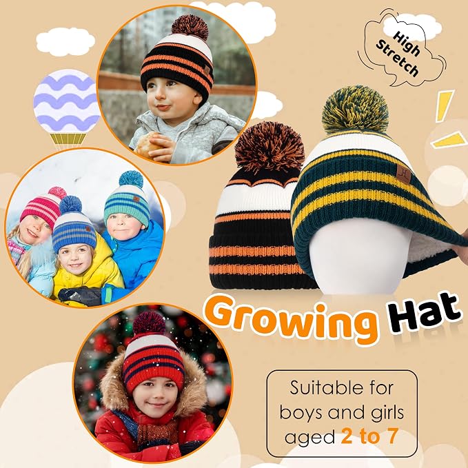FZ FANTASTIC ZONE Kids Toddler Winter Hat Beanie - Image 4