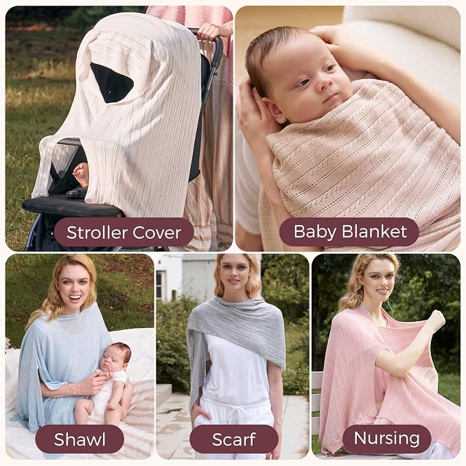 Momcozy Ultra-Light Nursing Cover - Image 7