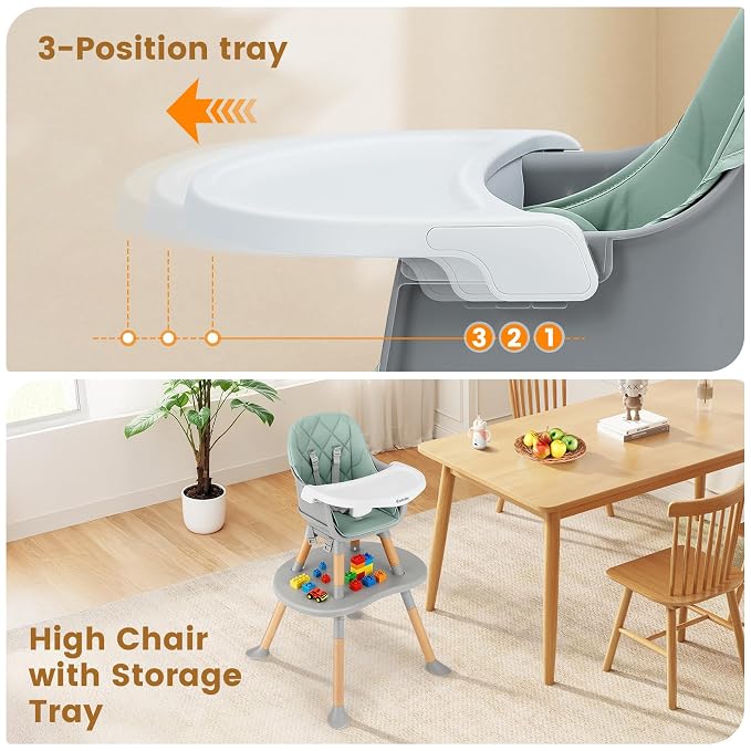 Ezebaby Convertible Baby High Chair - Image 4
