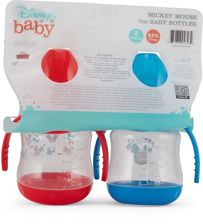 Disney 2 Pack 7 Ounce Baby Bottles - Image 9