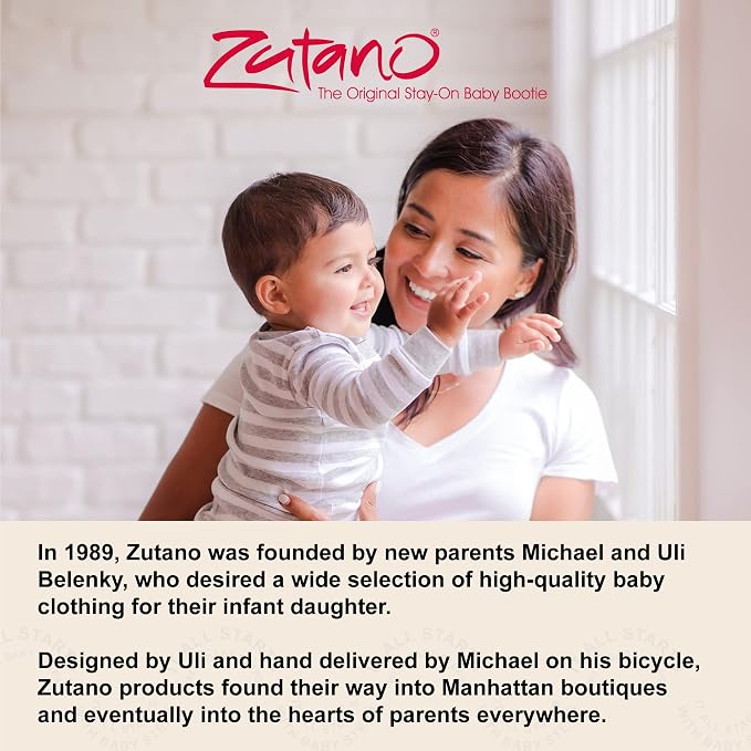 Zutano Organic Baby Booties Newborn Infant, Lost Baby Socks Solution, 18-24 - Image 5