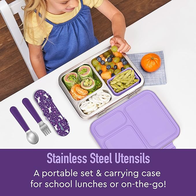 Bentgo® Kids Stainless Steel Utensil Set - Image 2