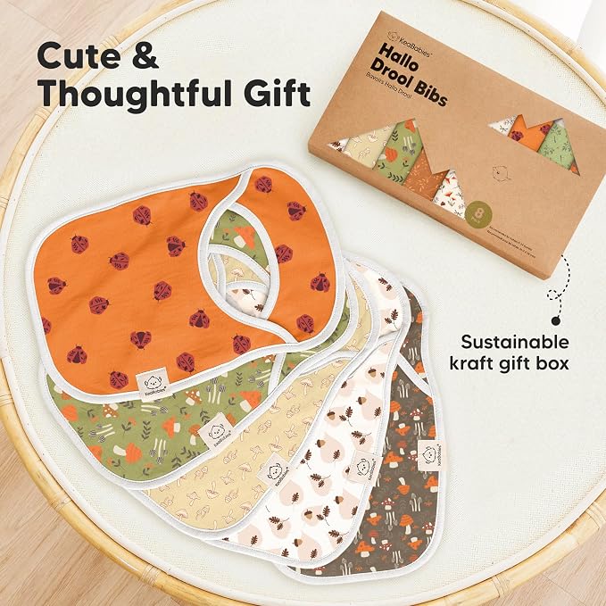 8-Pack Baby Bibs for Boys, Girls - Image 9