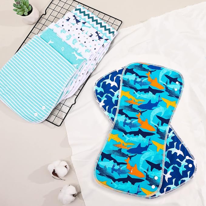2-in-1 Burp Cloths and Baby Bibs - Image 6