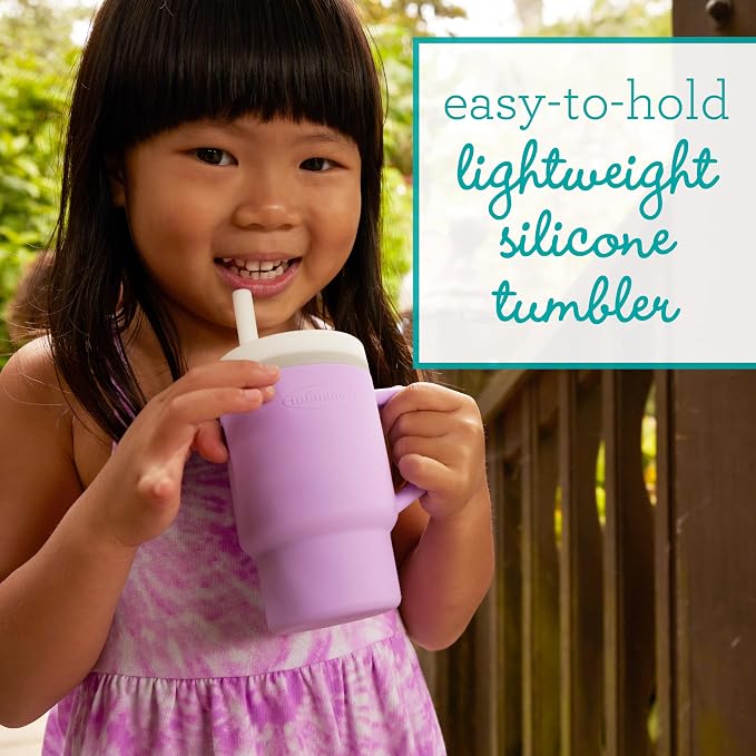 Infantino My 1st Tumbler, Silicone Sippy Cup - Image 2