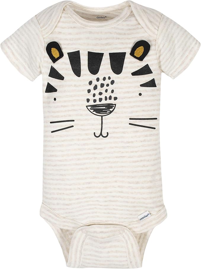 Gerber unisex-baby 8-pack Short Sleeve Onesies Bodysuits - Image 2