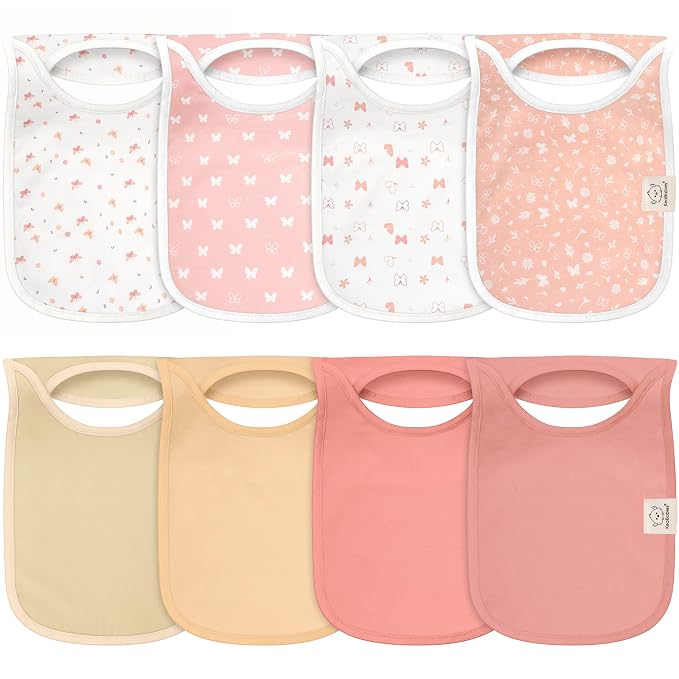 8-Pack Baby Bibs for Boys, Girls by KeaBabies