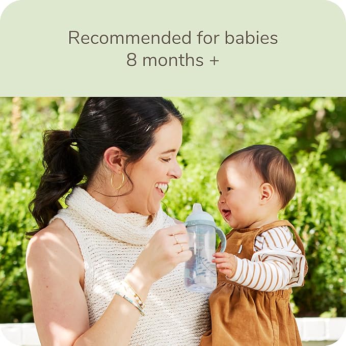 NUK for Nature Learner Cup, 10 oz, 9+ Months – BPA Free, Spill Proof Sippy Cup - Image 5