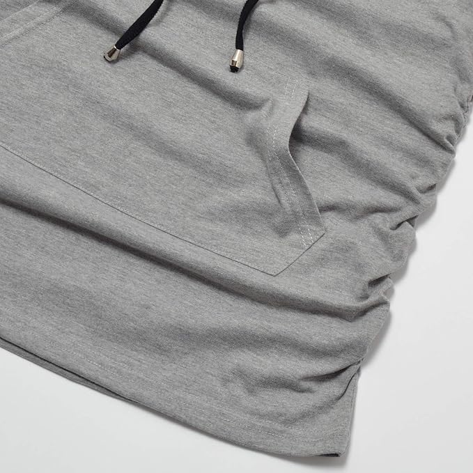 GINKANA Maternity Hoodie Long Sleeves Shirts Casual Maternity Top Pregnancy - Image 4