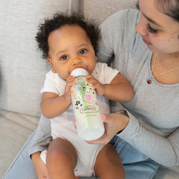 Dr. Brown's Natural Flow Anti-Colic Options+ Narrow Baby Bottle, Squirrel & Goat - Image 11