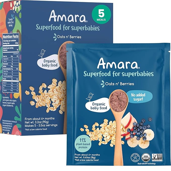 Amara Organic Baby Food by Amara