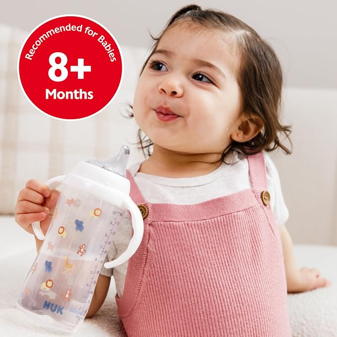 NUK Learner Cup, 8+ Months, Fun Fruits and Animals, Amazon Exclusive Collection - Image 6