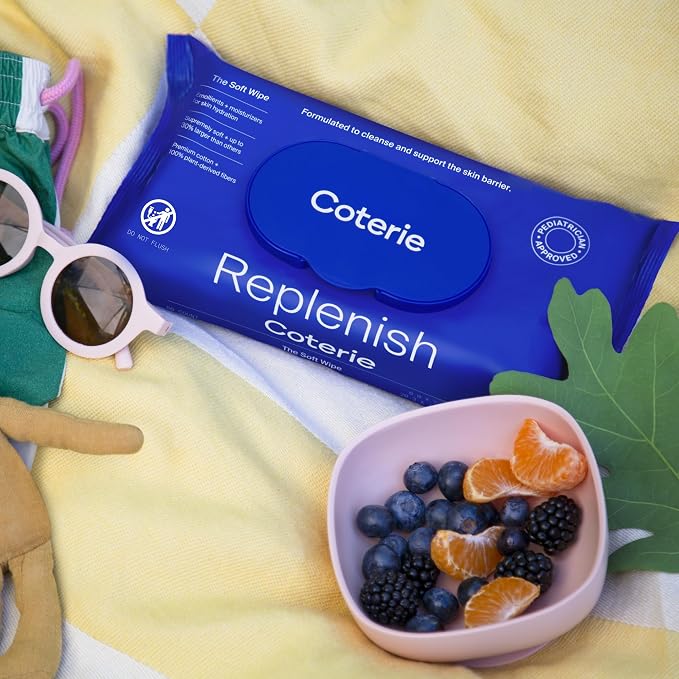 Coterie Baby Soft Wipe for Sensitive Skin, Hydrating Moisturizers and Emollients - Image 8