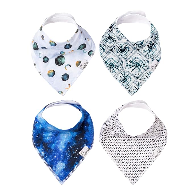 Copper Pearl Baby Bandana Drool Bibs by CopperPearl