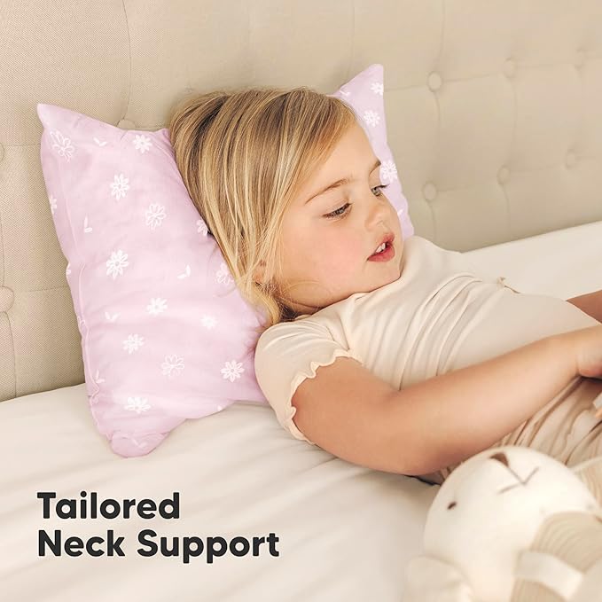 KeaBabies 2-Pack Toddler Pillow 13x18 - Image 5