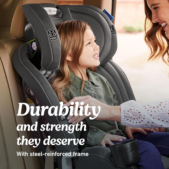 Graco SlimFit3 LX 3-in-1 Slim Car Seat, Rear Facing, Forward Facing to Highback - Image 5