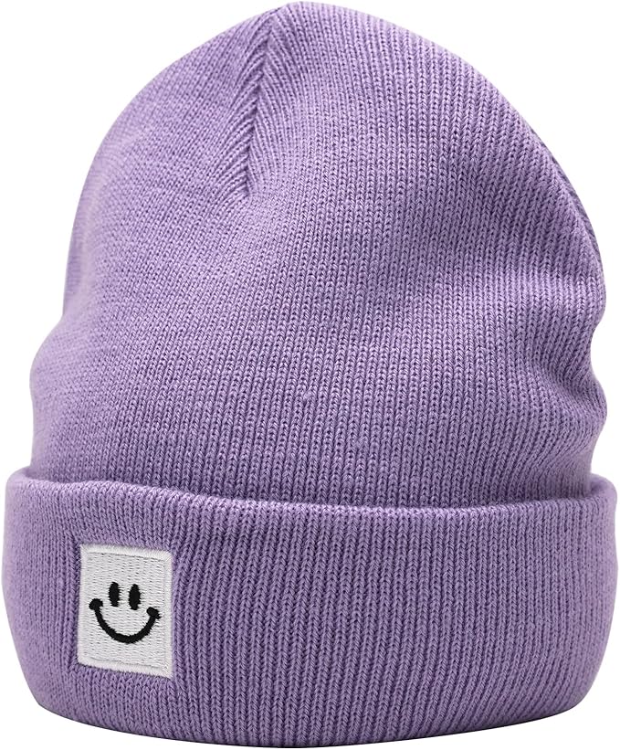 55cube Baby Beanie 0-6 Months 6-12-24 Months 2-5-8 Years Kids Winter Hat by 55cube