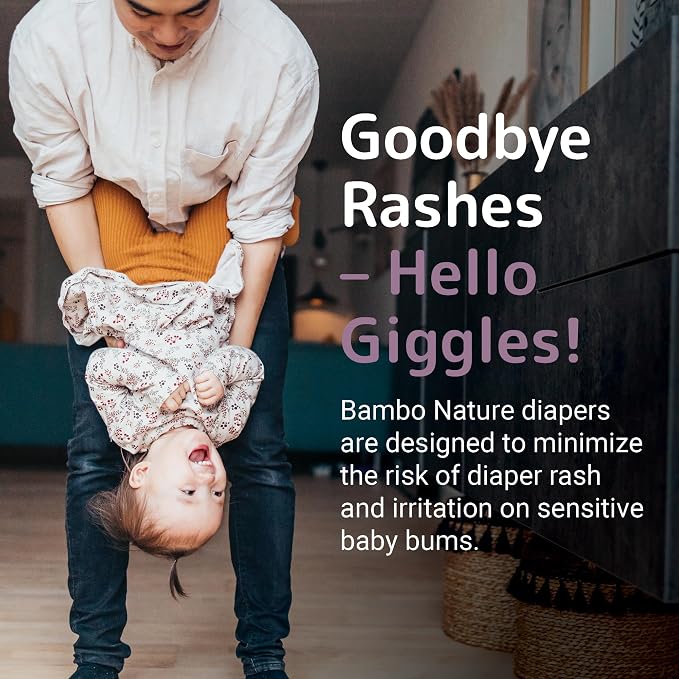 Bambo Nature Hypoallergenic Baby Diapers, Eco-Labelled Sustainable Diapers - Image 5