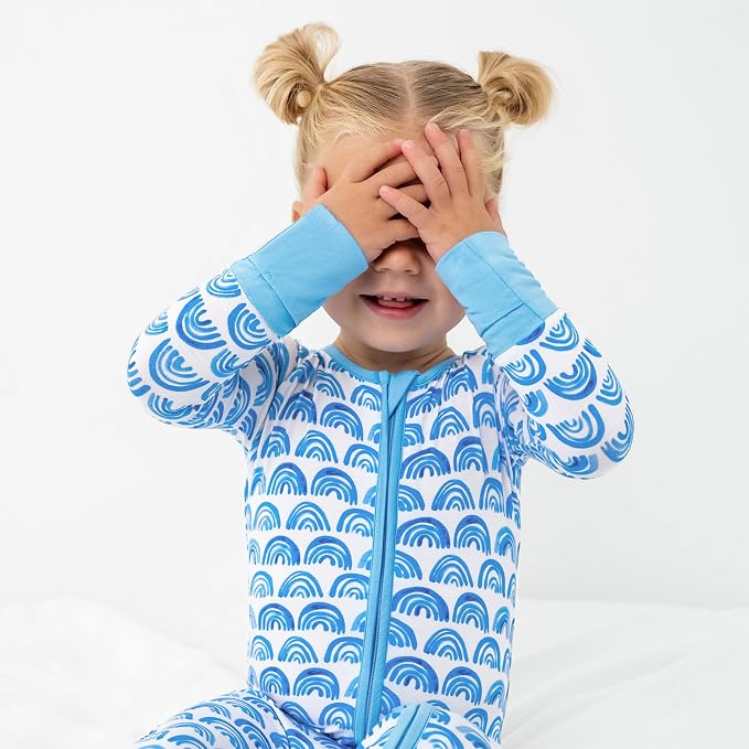 Little Sleepies Pajamas for Baby Boys & Girls, Viscose from Bamboo Baby Pajamas - Image 9