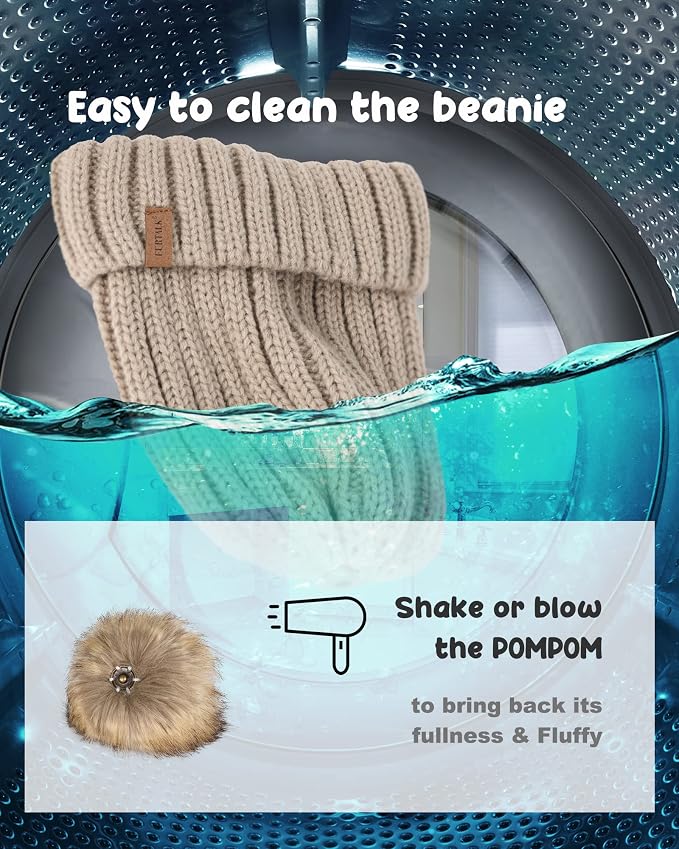 FURTALK Kids Winter Hat Toddler Knitted Beanie - Image 3