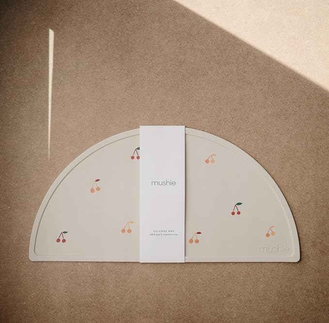 mushie Silicone Placemat for Kids | BPA-Free Non-Slip Design - Image 2