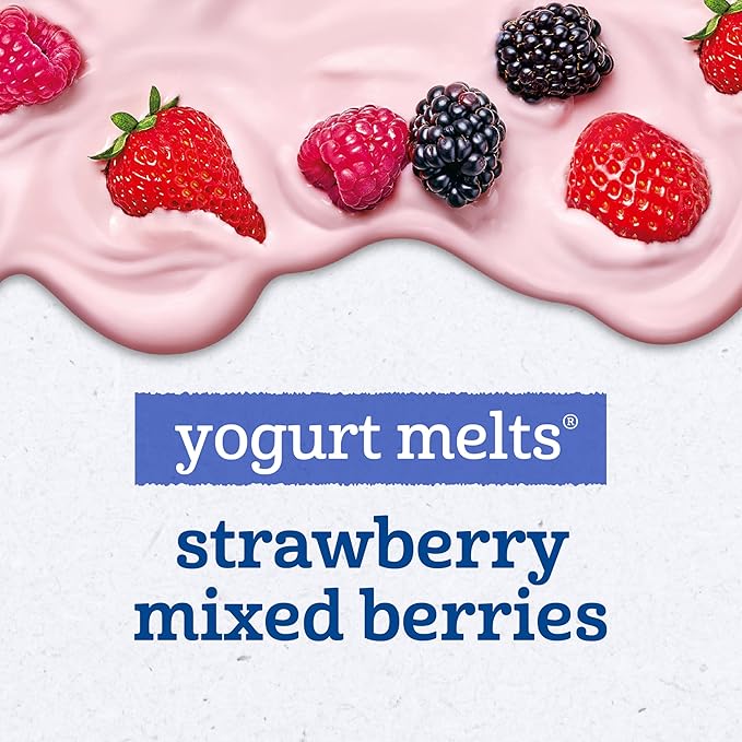 Gerber Stage 3 Baby Food, Strawberry and Mixed Berries Melts, 1 oz. Pouch - Image 3
