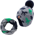 Duoyeree Kids Beanie Hat for Boys Girls Pom-pom Kint Hats Cozy Lining Winter by Duoyeree