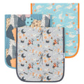 Copper Pearl Baby Burp Cloth Large 21''x10'' Size Premium Absorbent Triple by CopperPearl